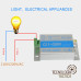 RELÉ INTERRUPTOR GSM - SMS INTELIGENTE CONTROL INALAMBRICO